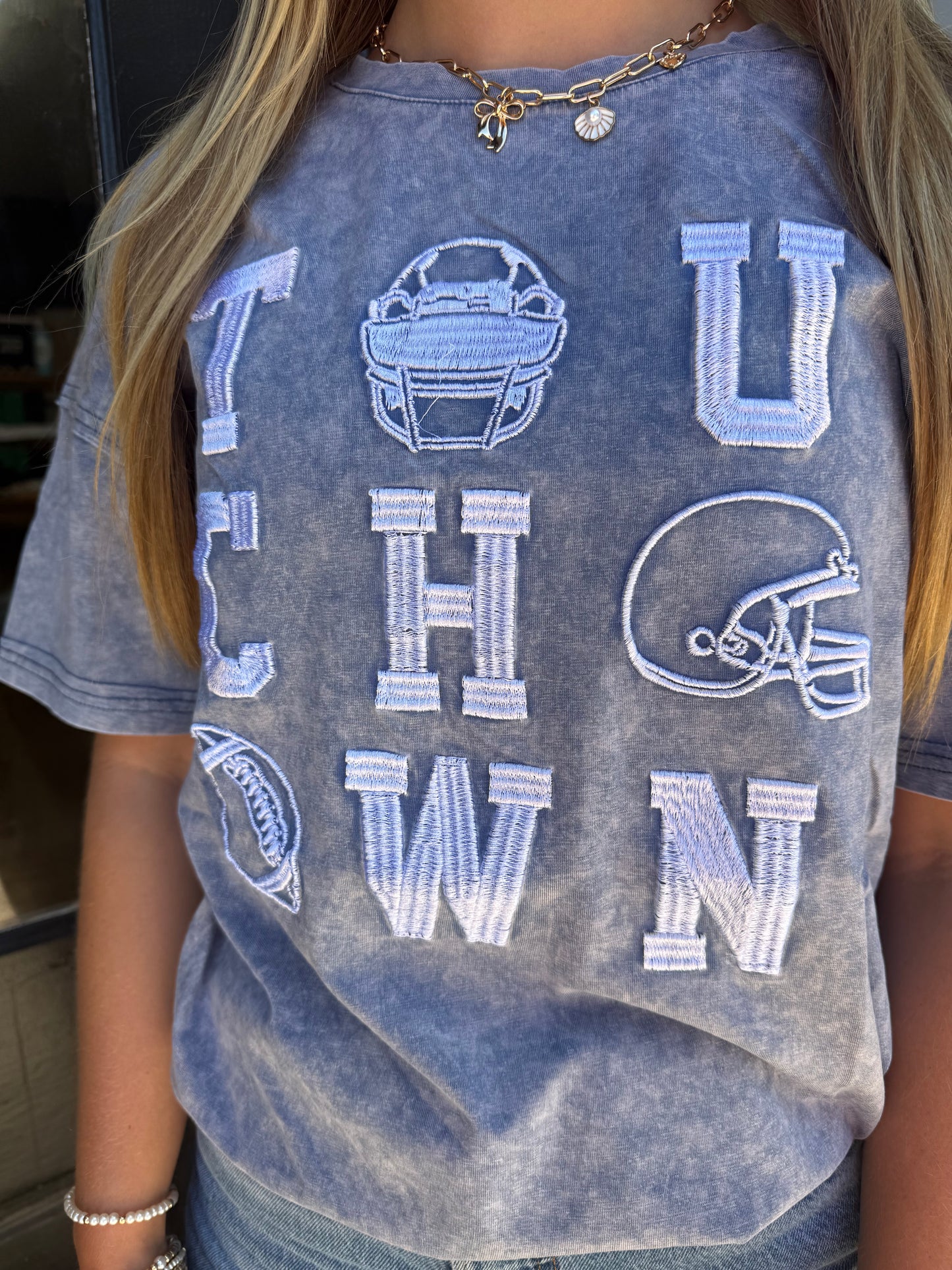 Touch Down Mineral Wash Tee