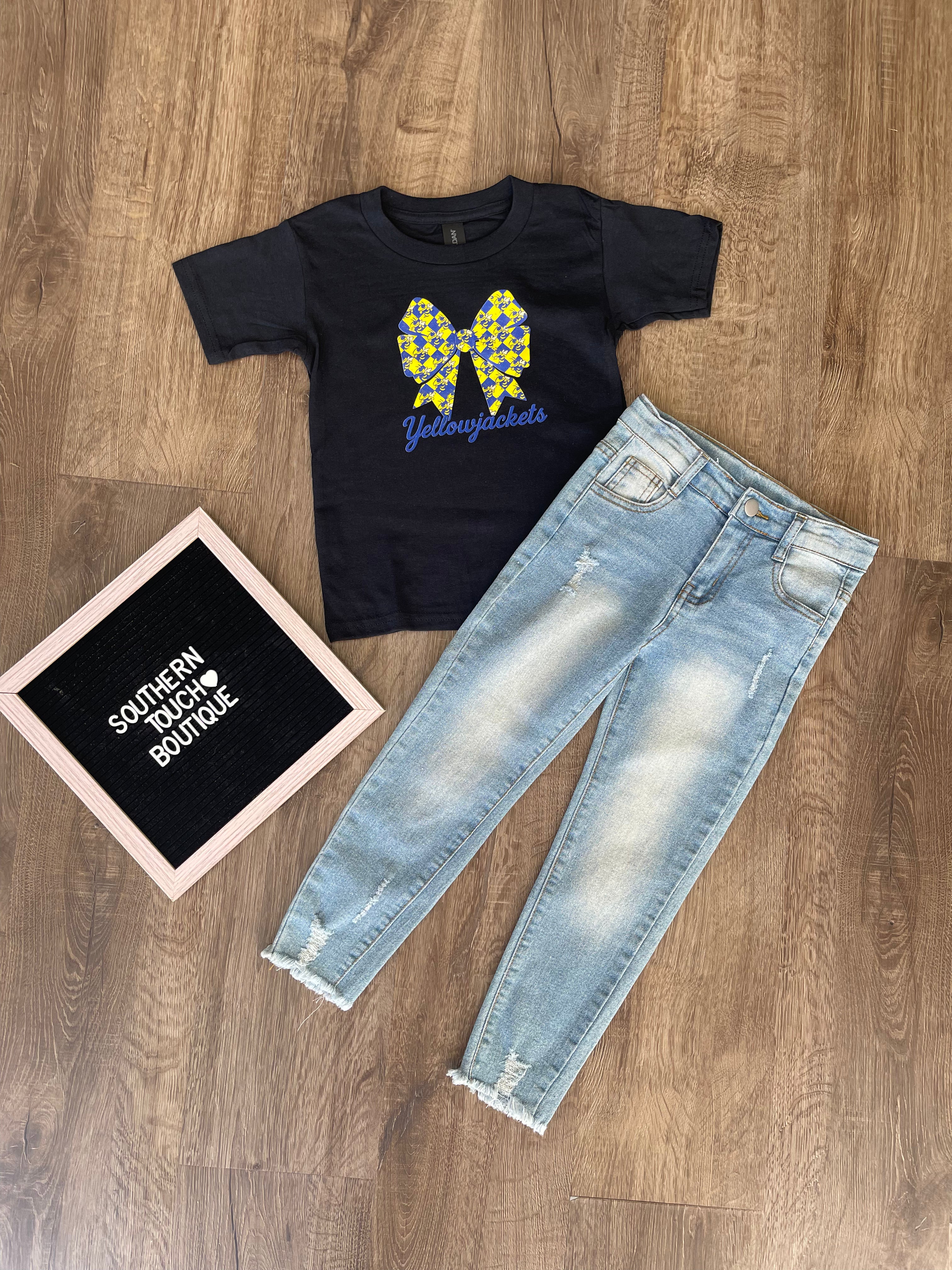 YJ Toddler Ribbon Tee