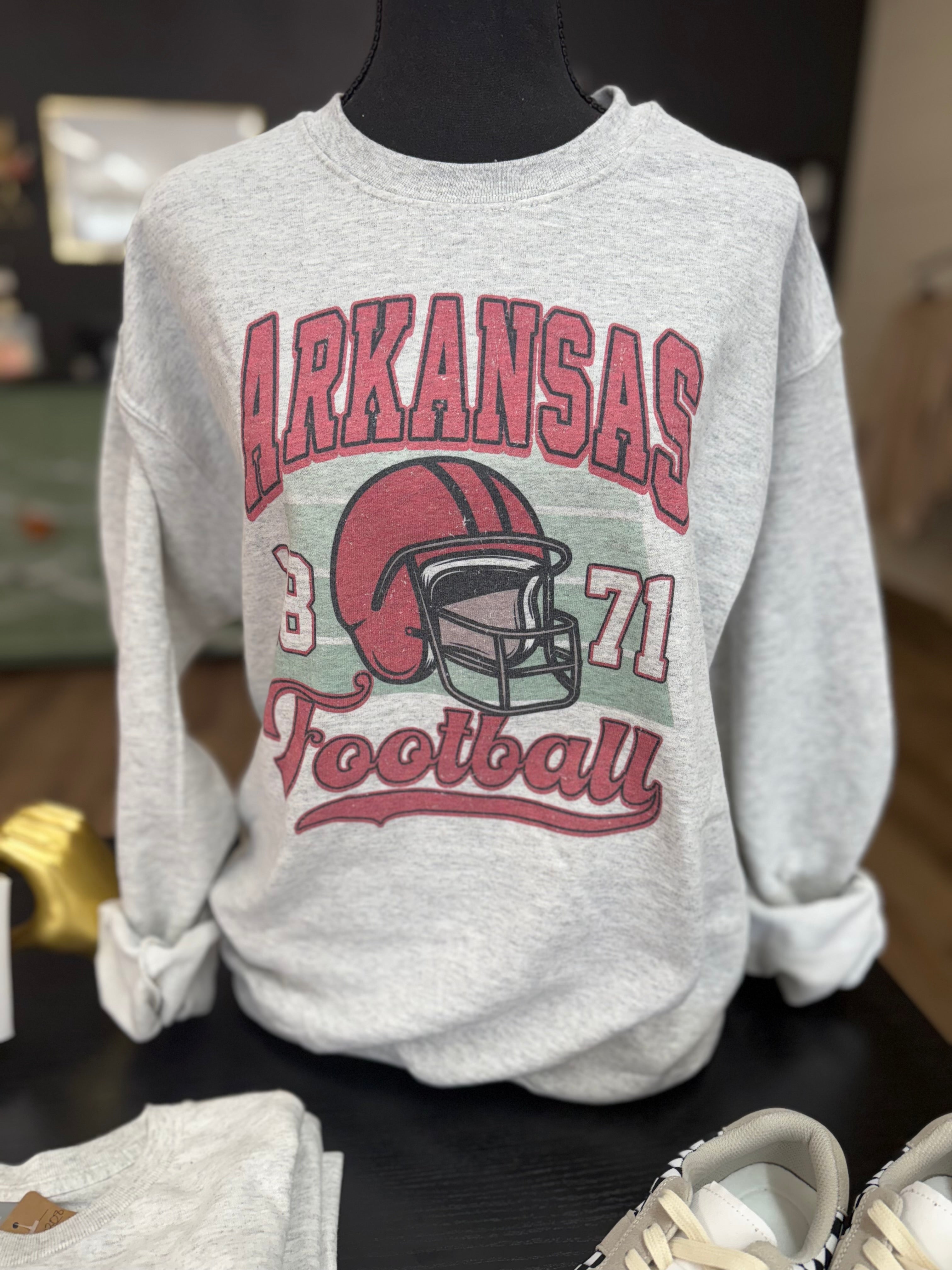 Arkansas Football Vintage Sweatshirt
