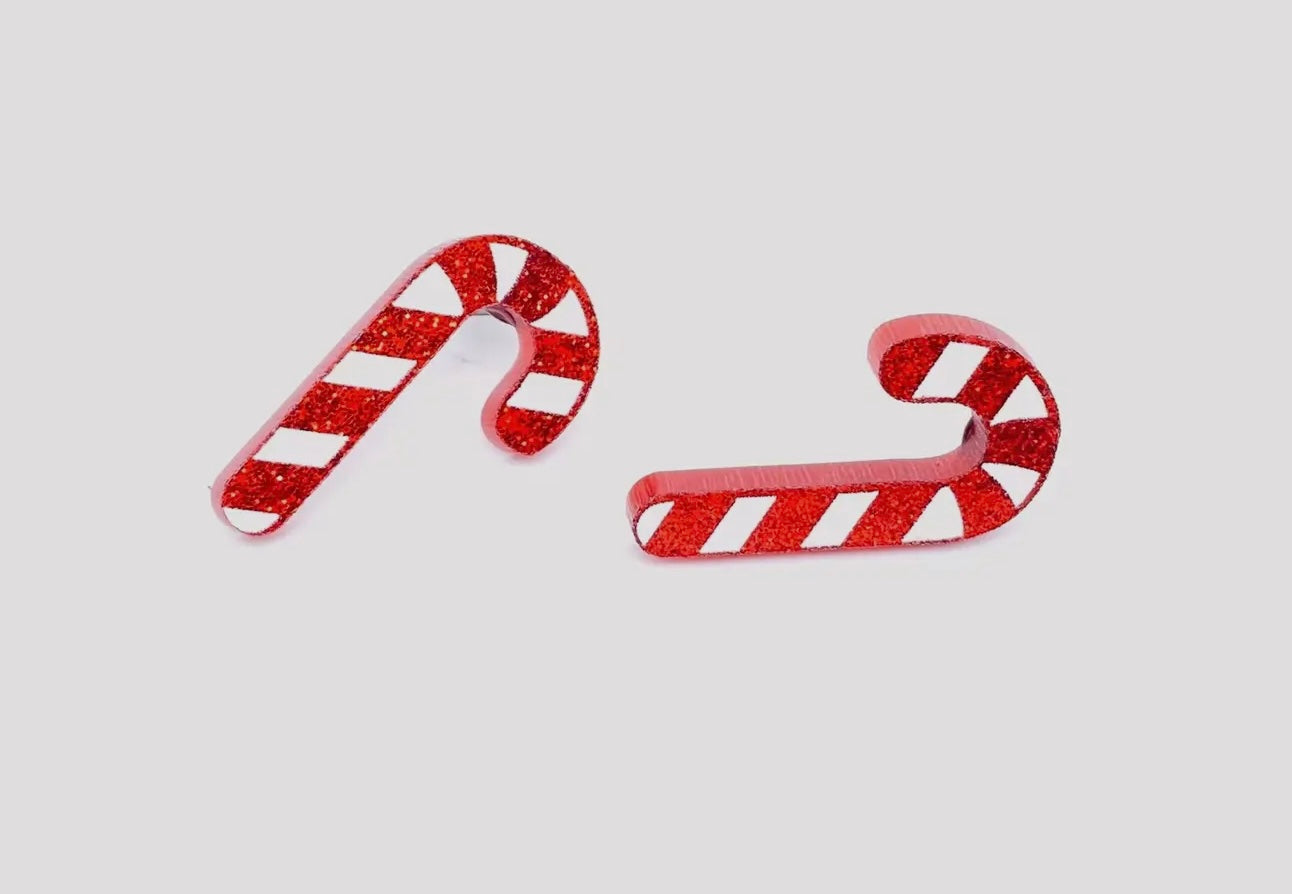 Can’t Cane Stud Earring