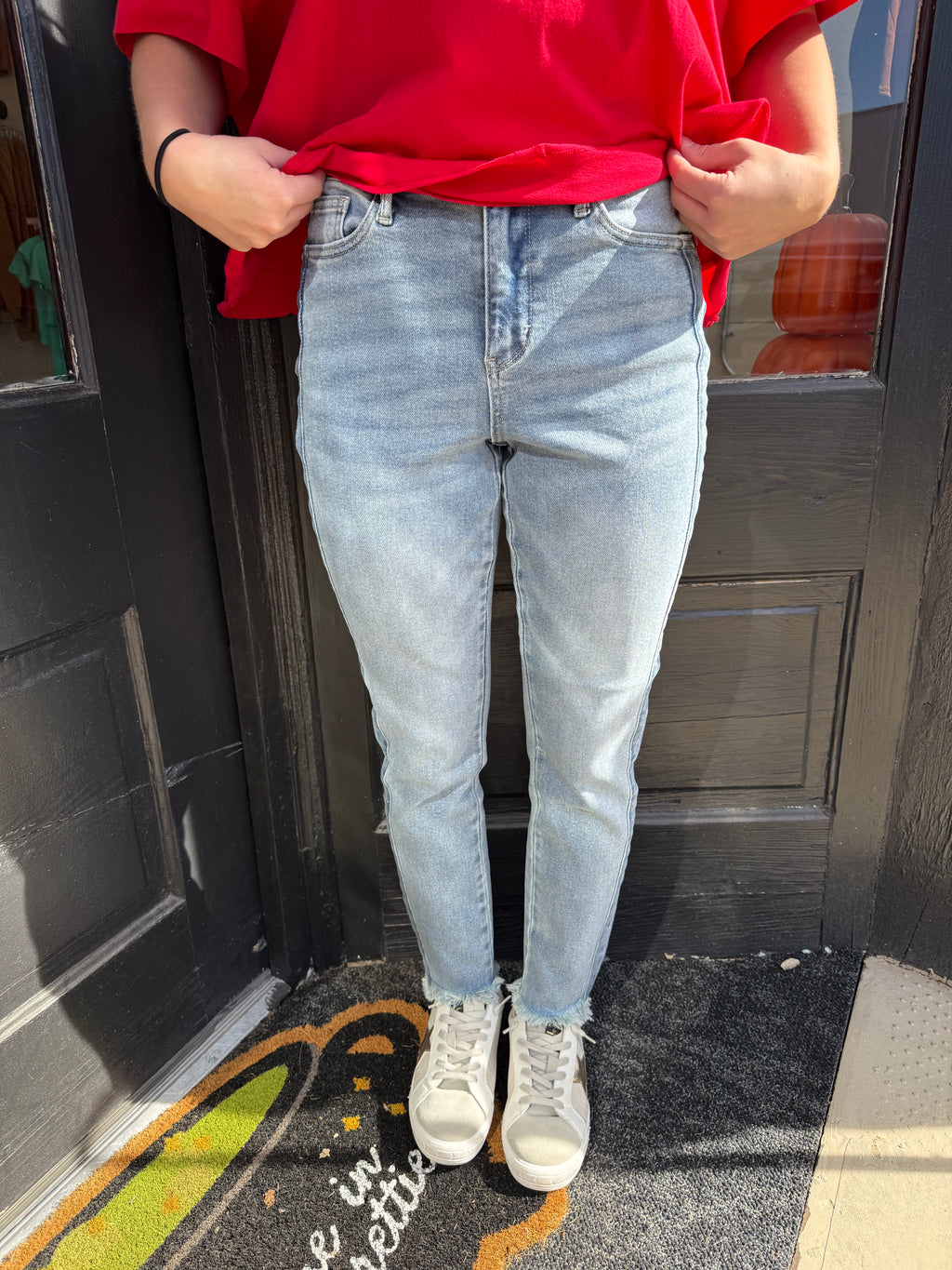 Judy Blue High Rise Light Wash Jeans