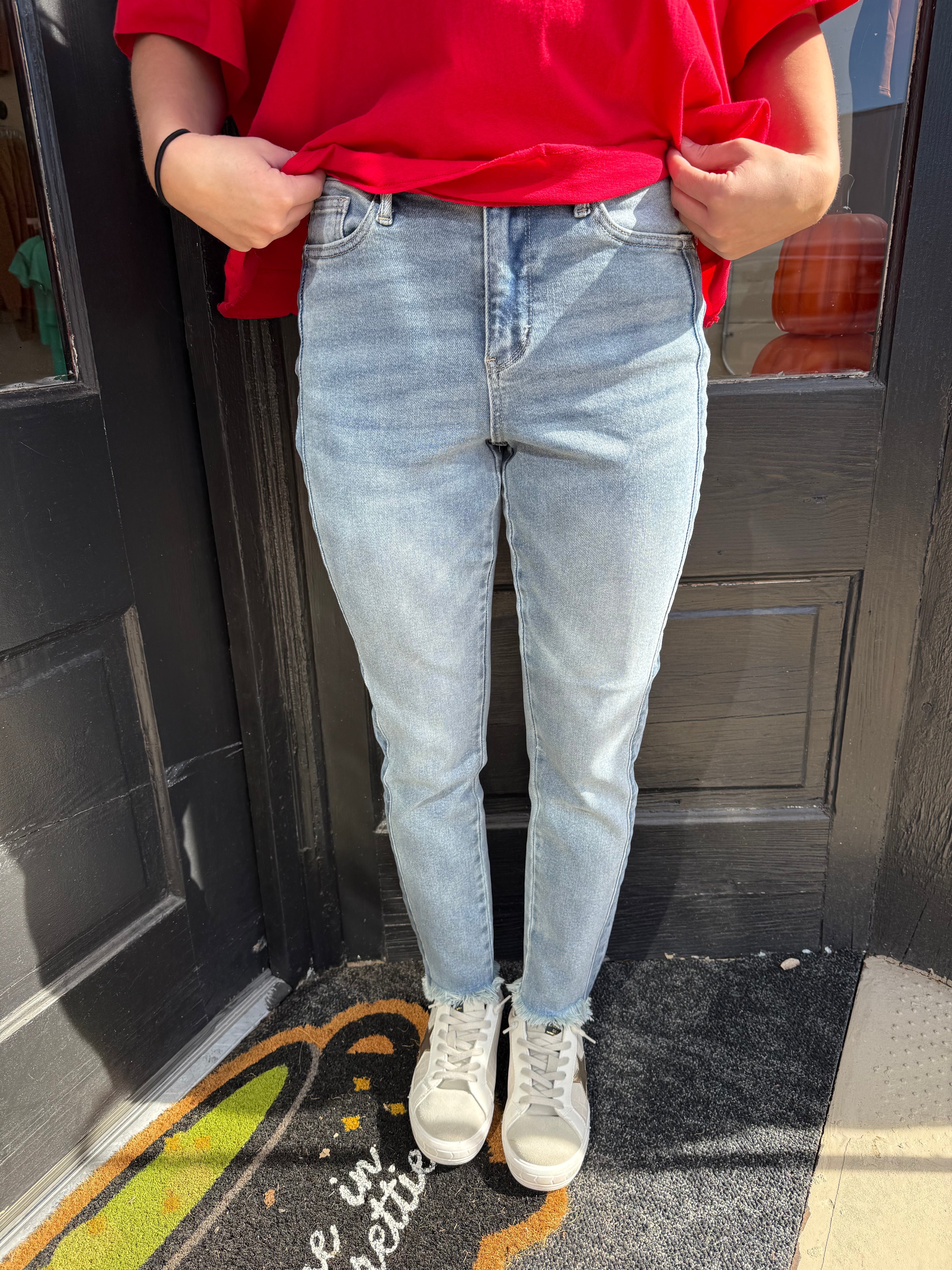 Judy Blue High Rise Light Wash Jeans