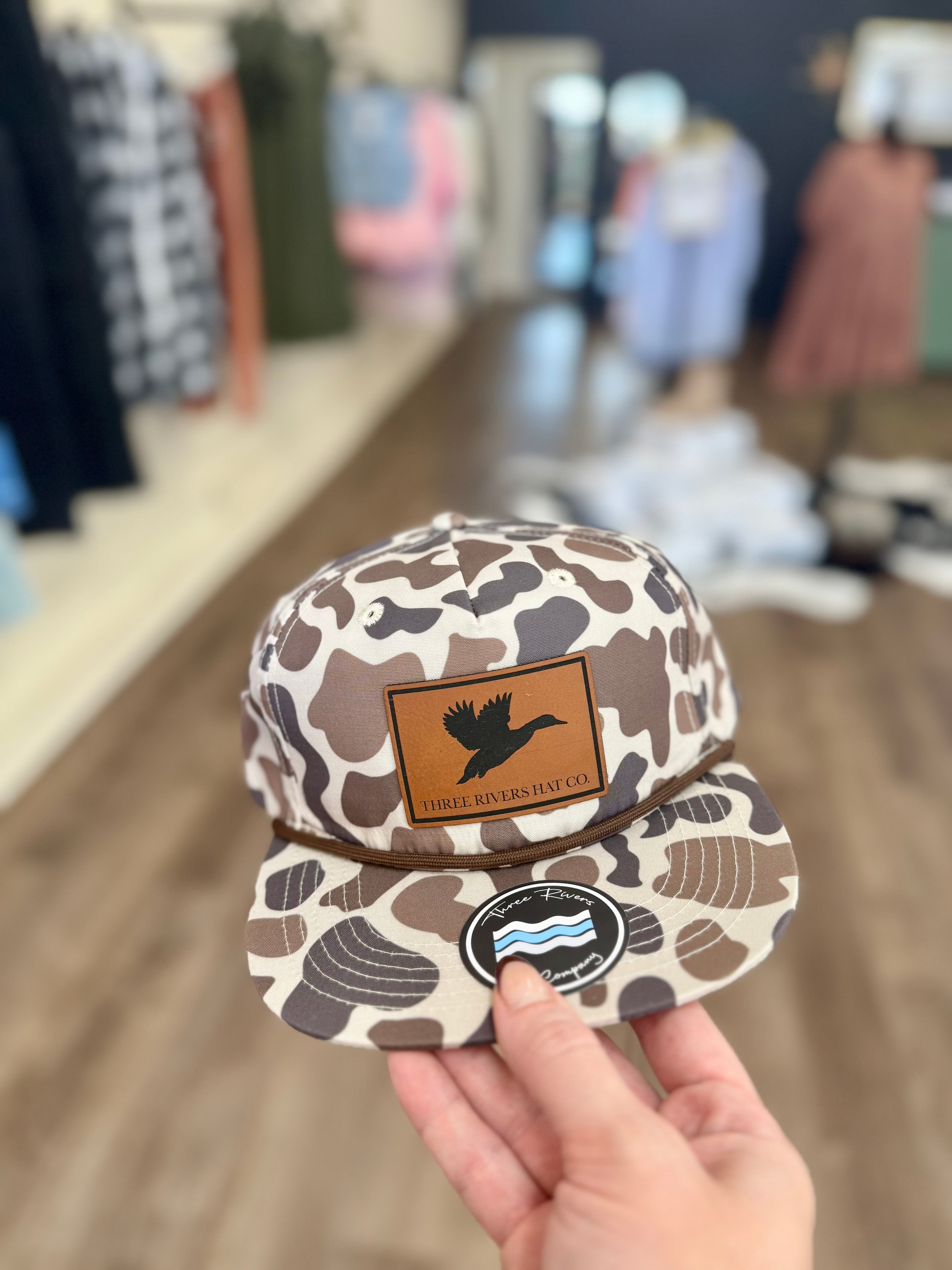 Three Rivers — Men’s Duck Camo Hat