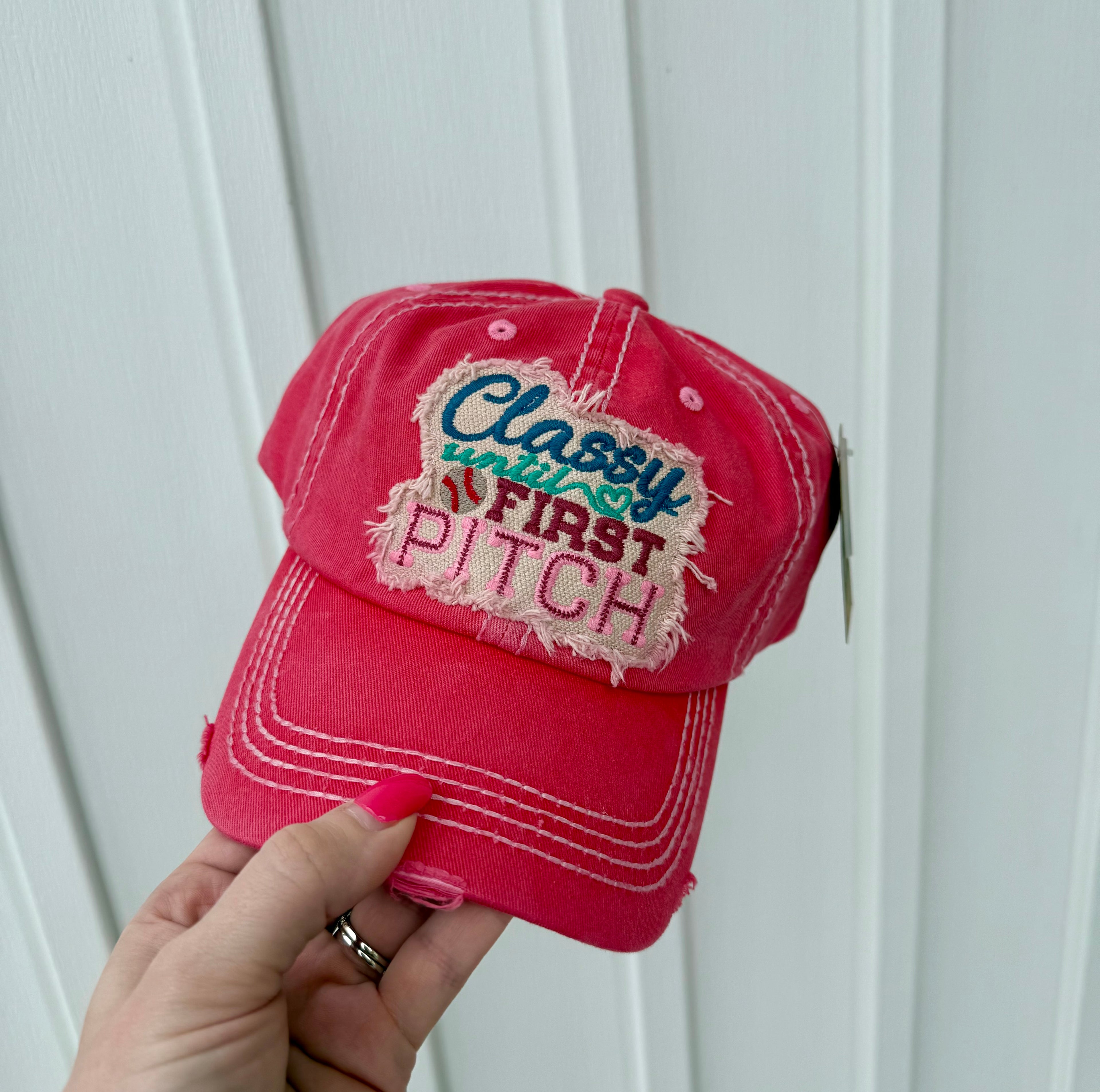 Classy Until First Pitch Ball Cap