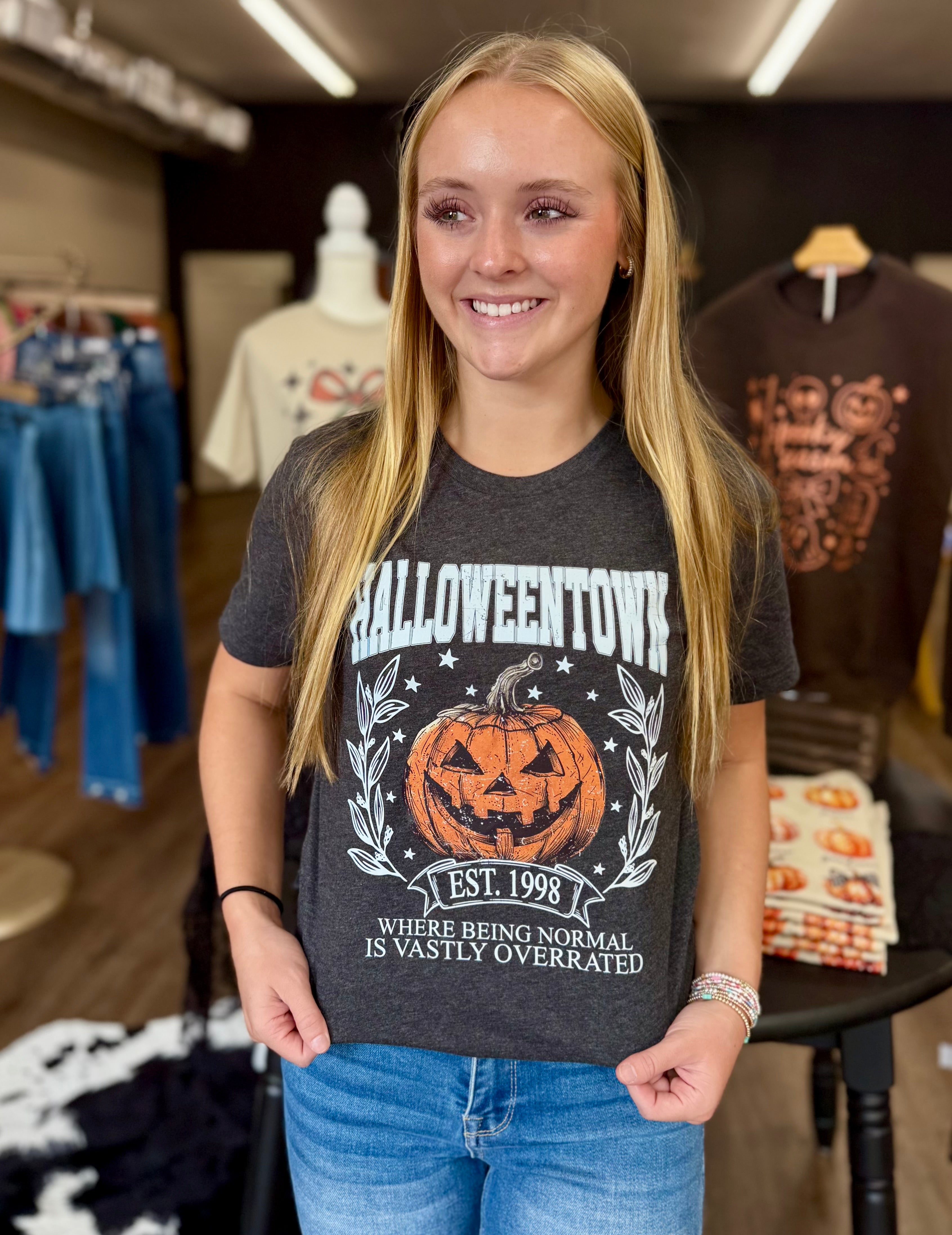 Halloweentown Graphic Tee – Vintage Pumpkin 1998