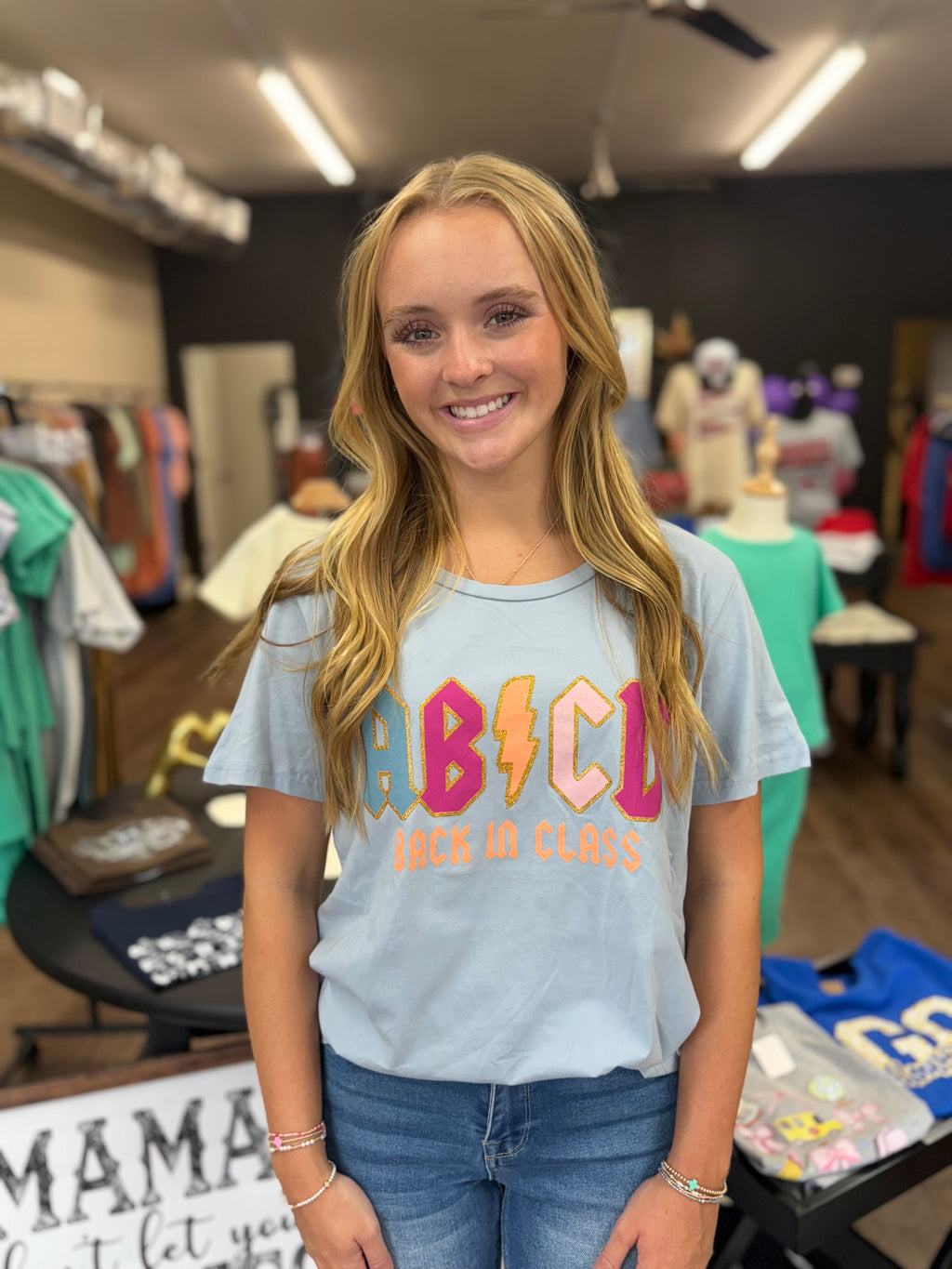 ABCD Back In Class Tee