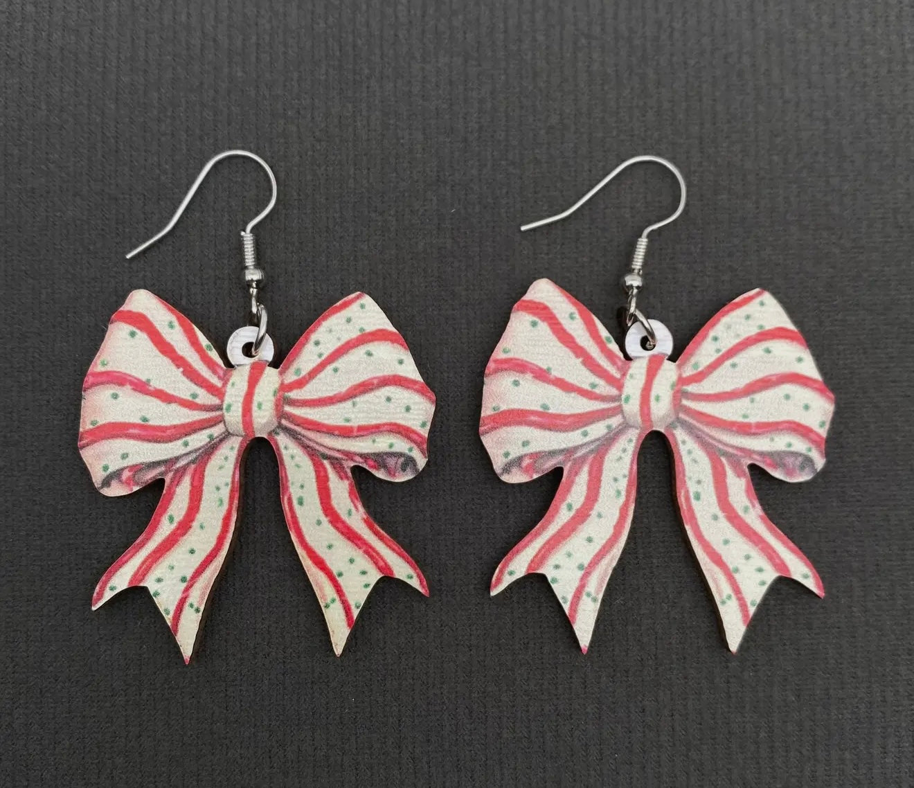 Christmas Bow Dangle