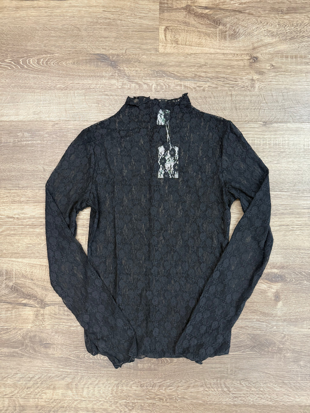 Black Lace Long Sleeve