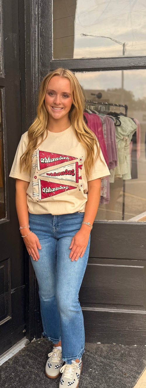 Arkansas Pennants Tee